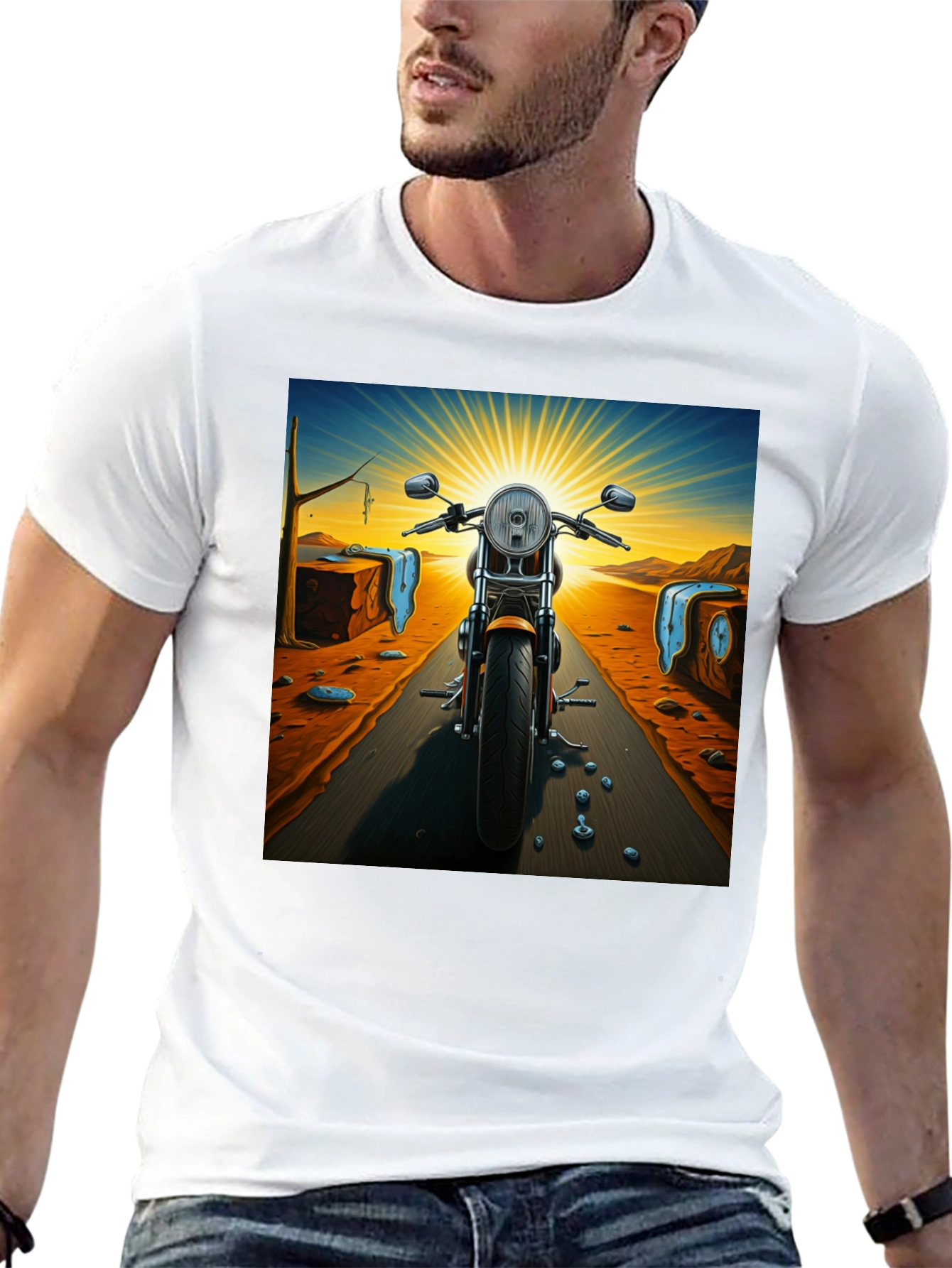 Surreal Motorcycle Ride T-Shirt