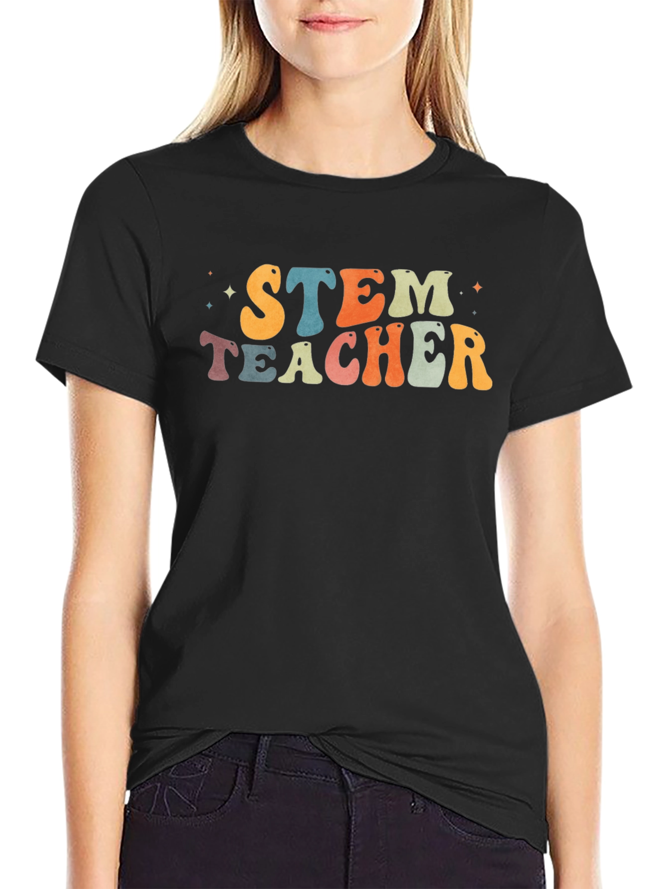 STEM Teacher Retro T-Shirt