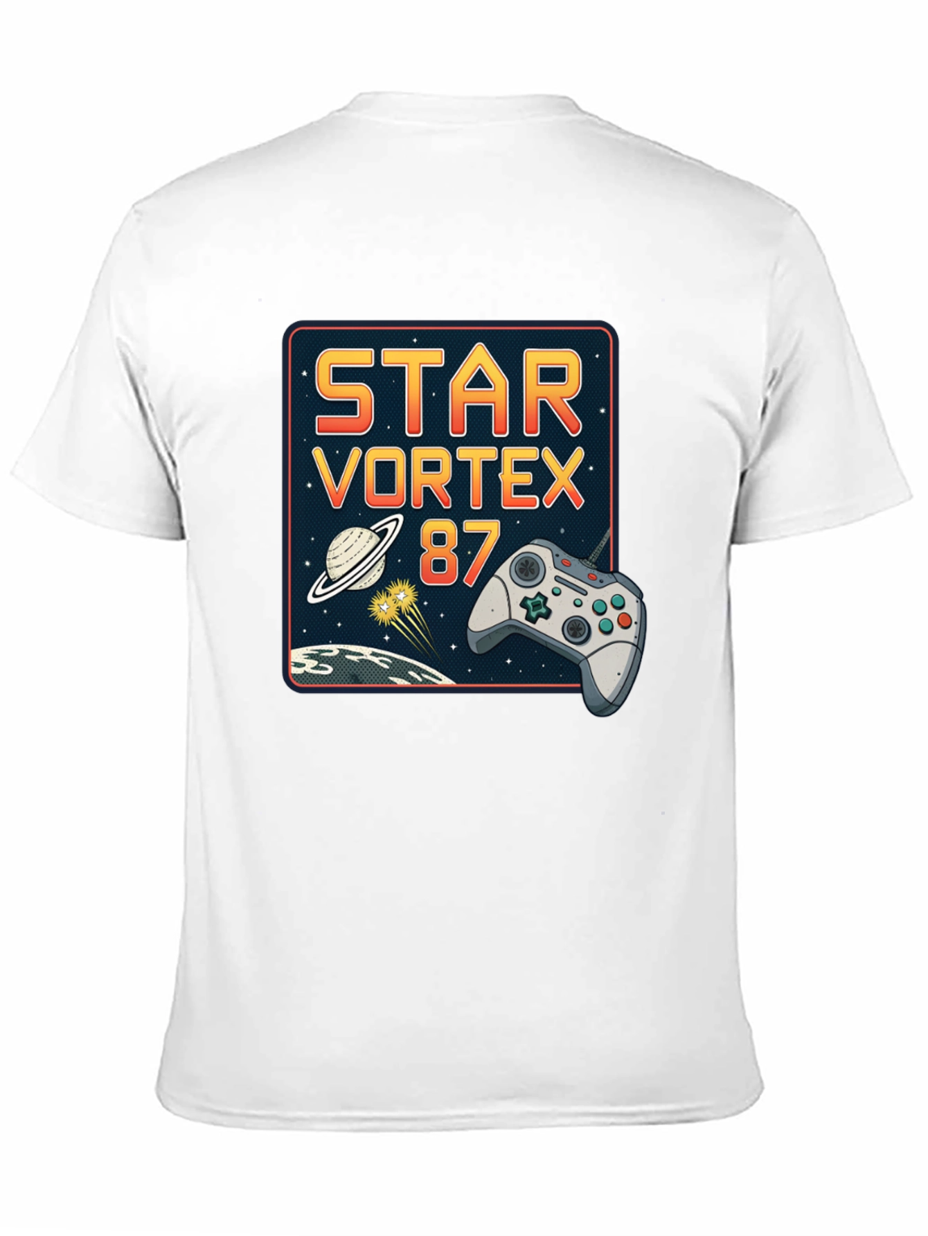 Star Vortex 87 Retro Gaming T-Shirt