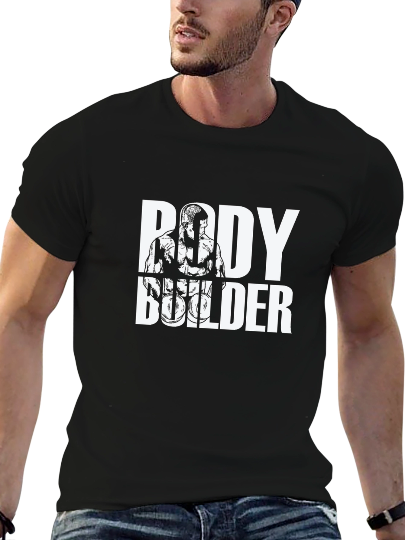 Body Builder Graphic T-Shirt