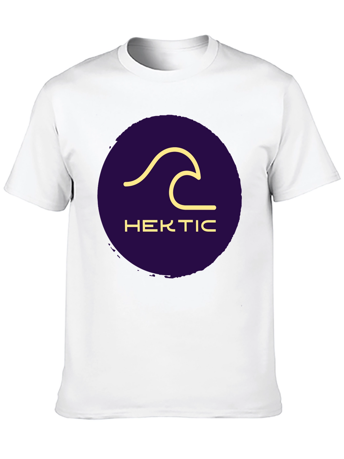 Hektic Wave Graphic Tee - Stylish Casual Wear