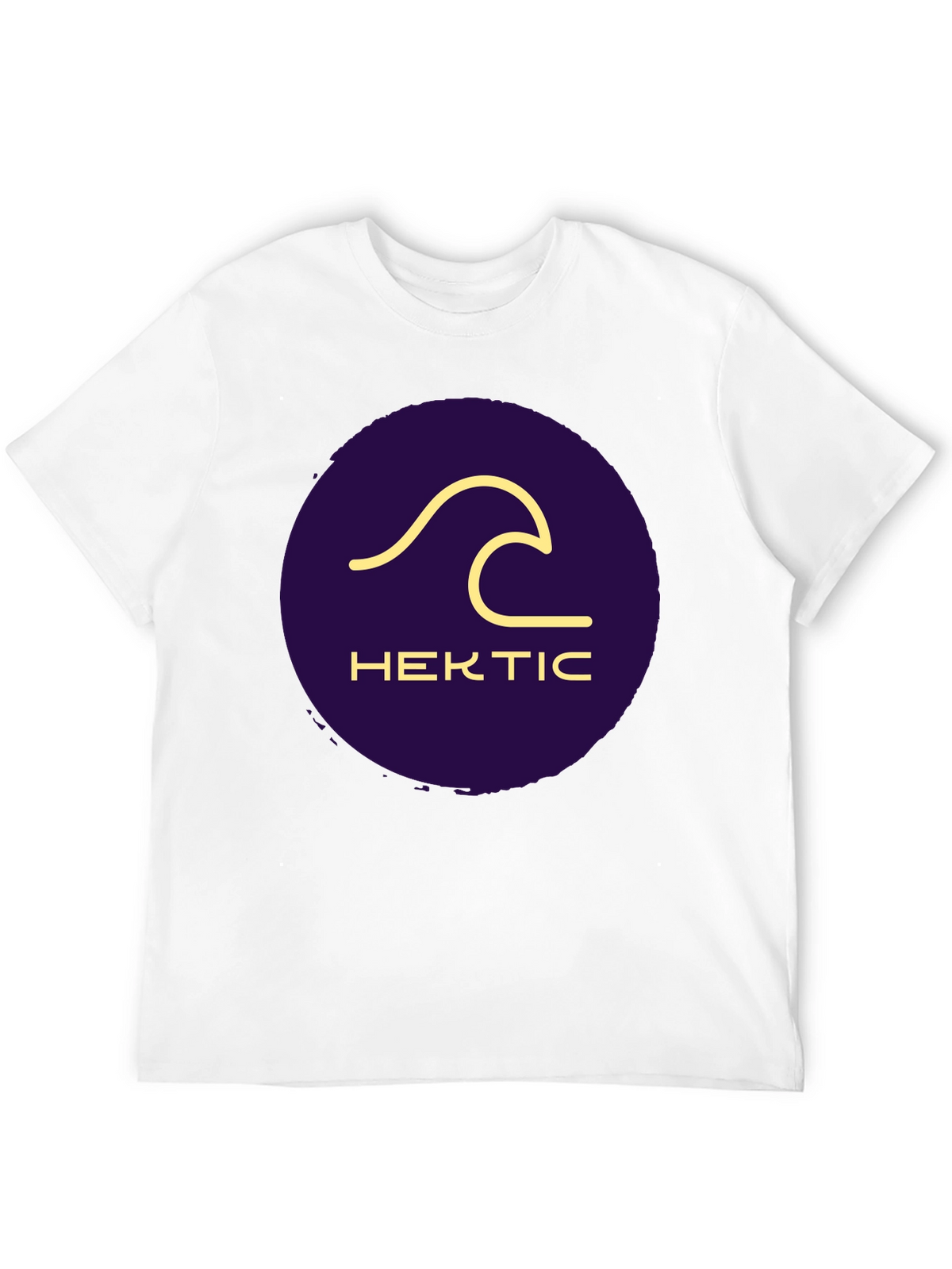 Hektic Wave Graphic Tee - Stylish Casual Wear