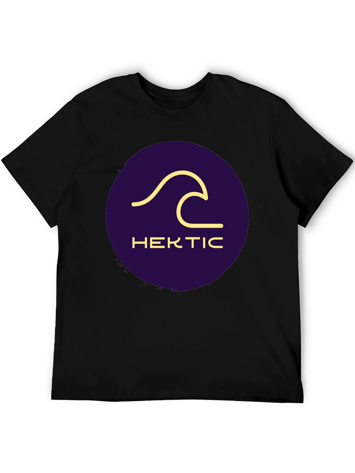 Hektic Wave Graphic Tee - Stylish Casual Wear