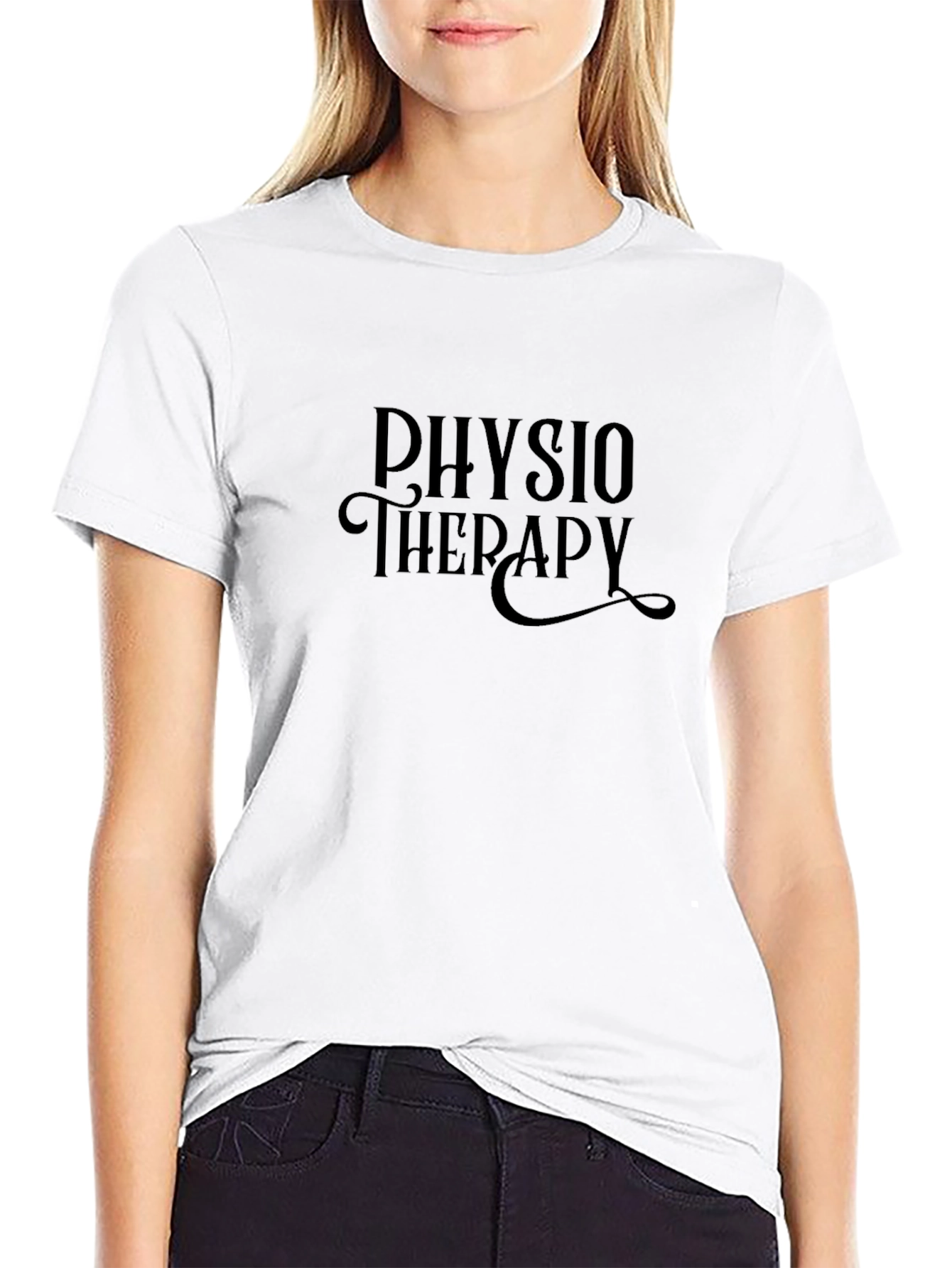 Physiotherapy T-Shirt - Black