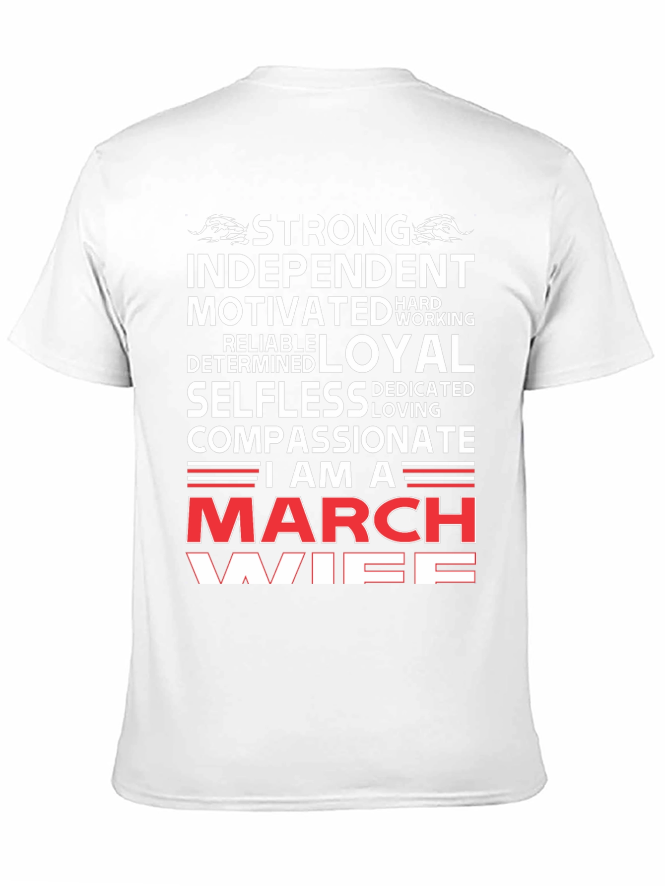Strong March Wife Graphic T-Shirt