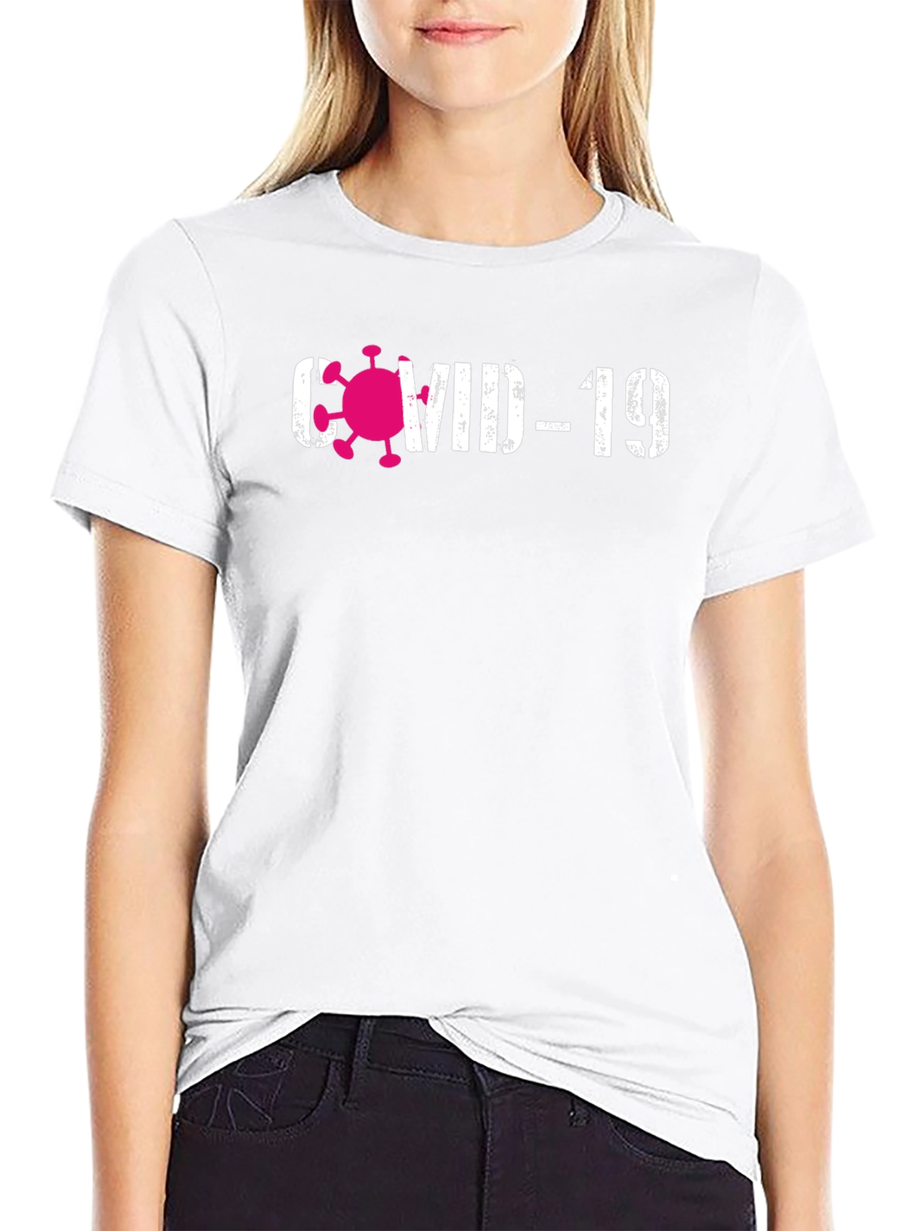 COVID-19 Awareness Graphic Tee - Black