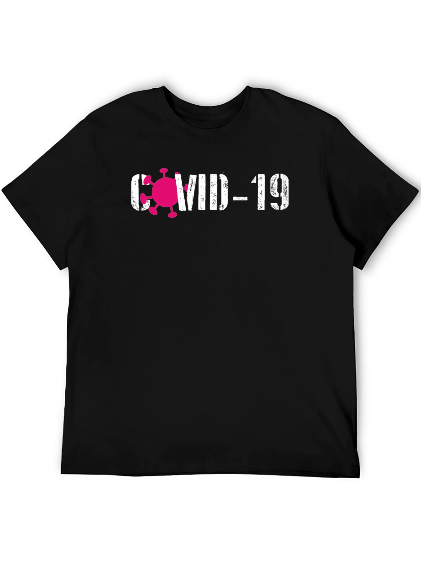 COVID-19 Awareness Graphic Tee - Black
