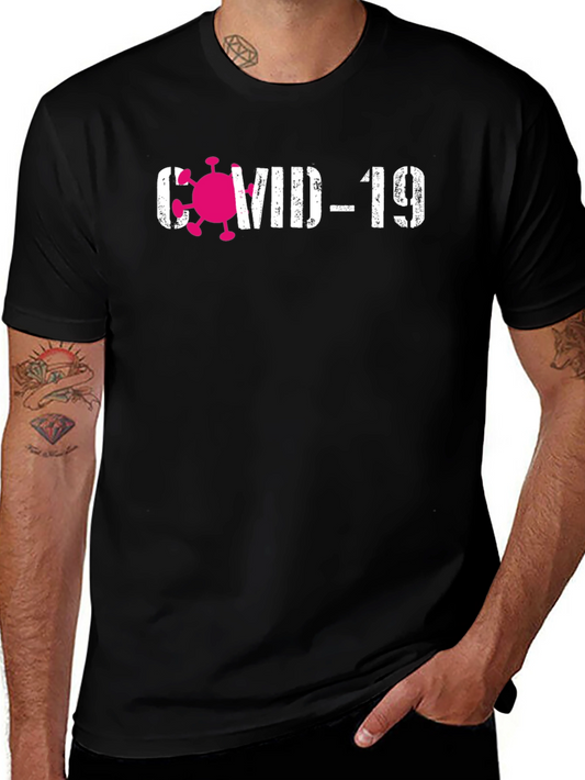 COVID-19 Awareness Graphic Tee - Black