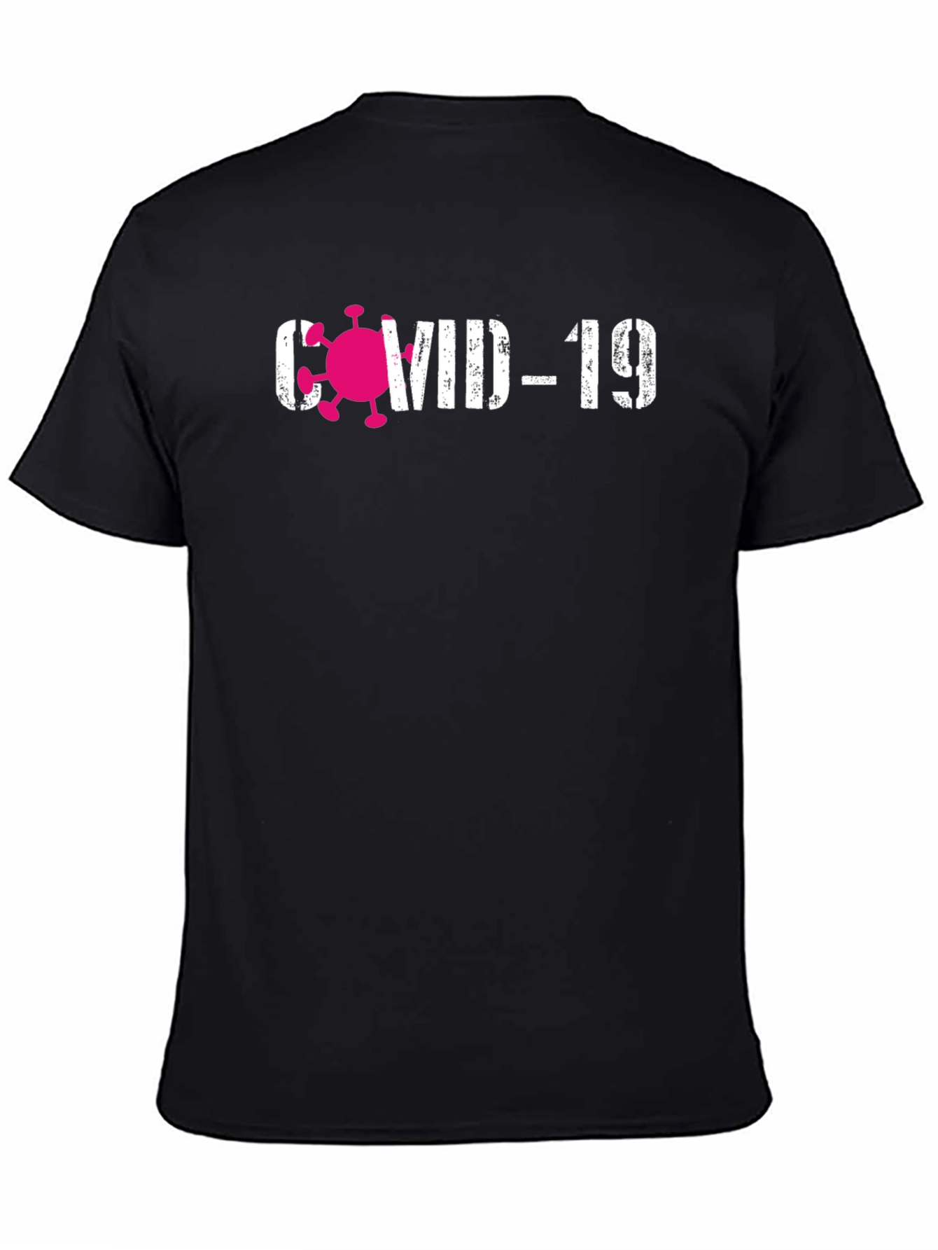 COVID-19 Awareness Graphic Tee - Black
