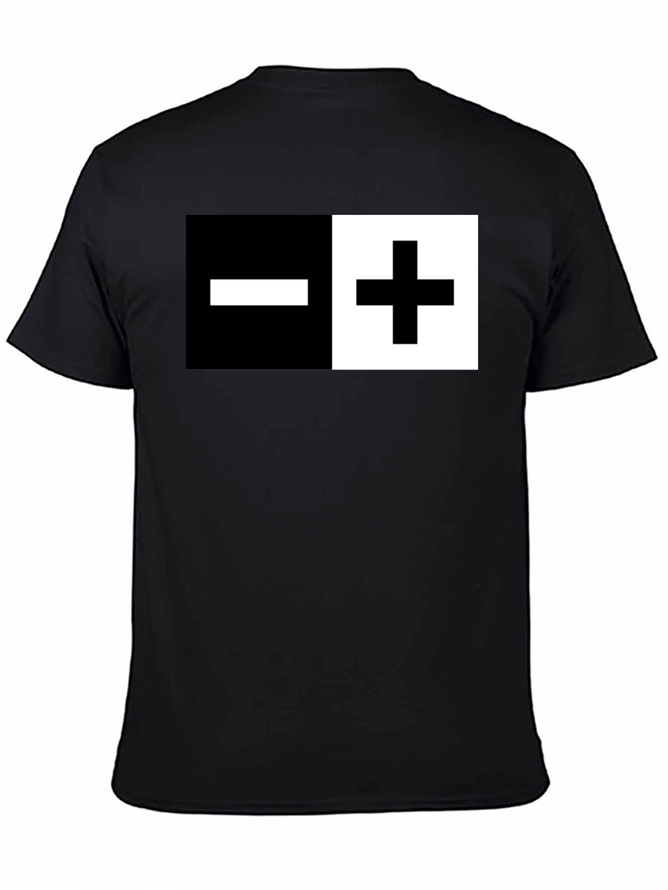 Positive Negative Graphic Tee Shirt