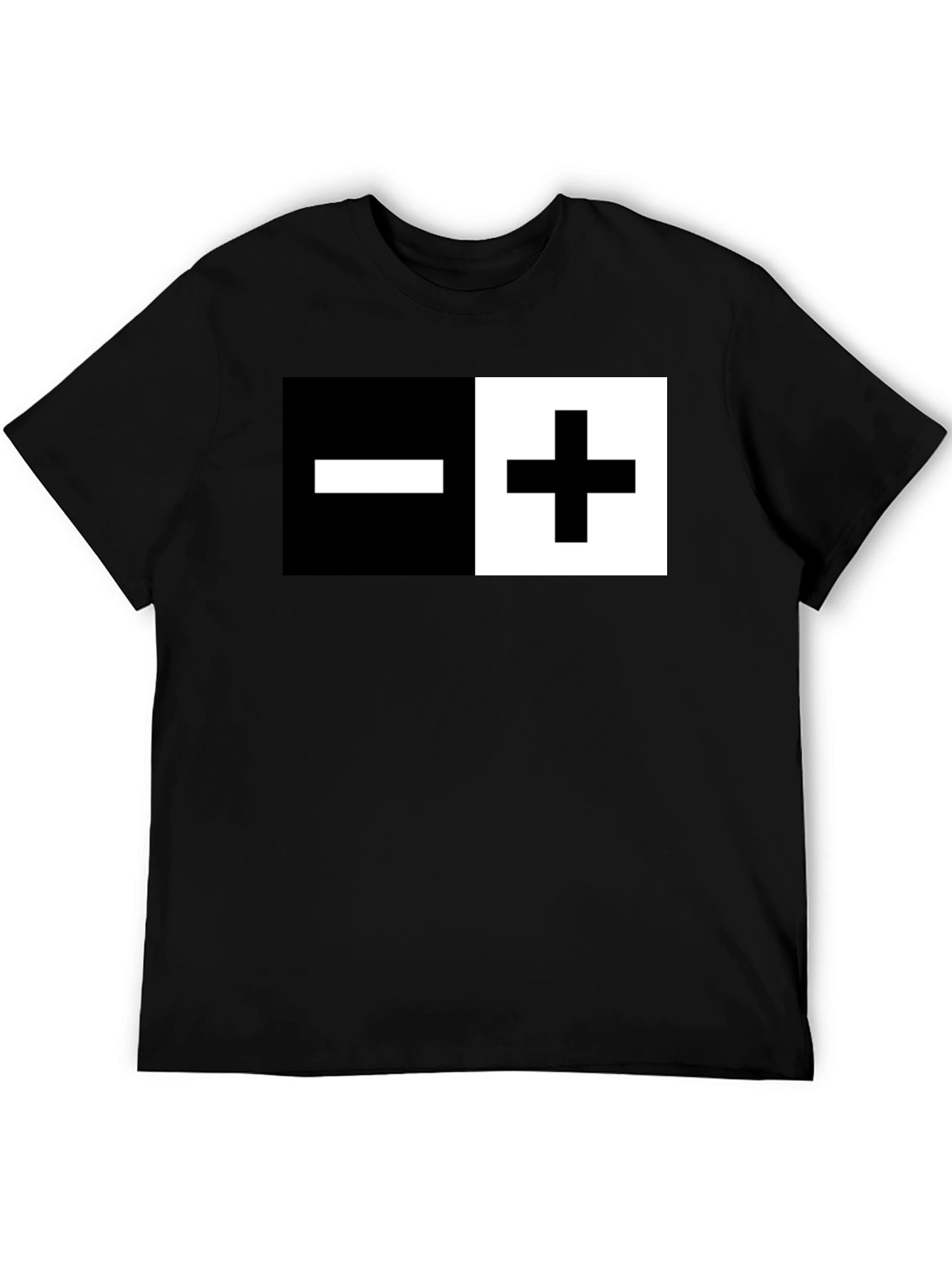 Positive Negative Graphic Tee Shirt