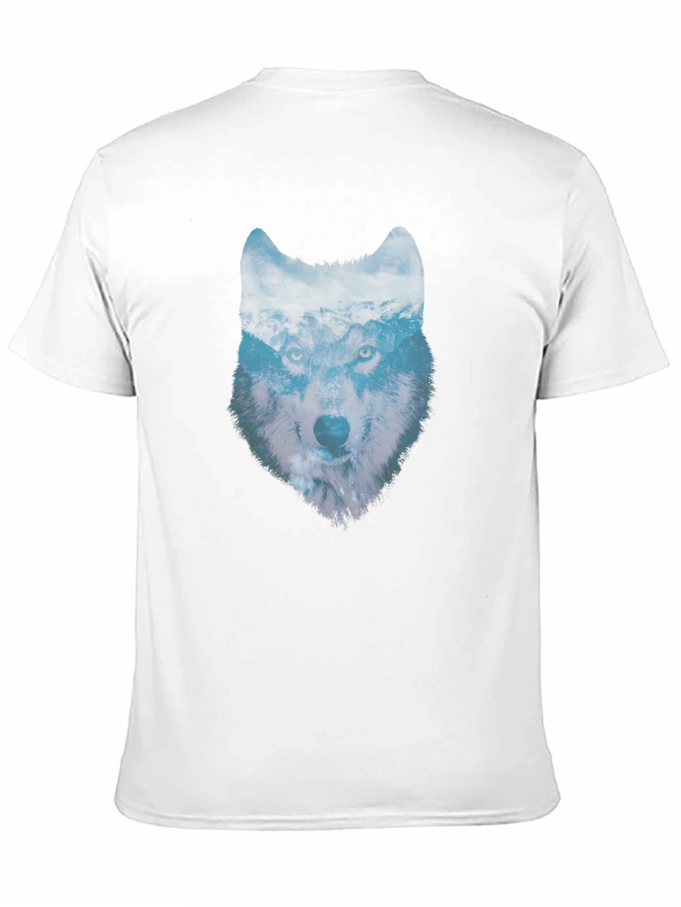 Wolf Graphic T-Shirt - Mens Black Tee