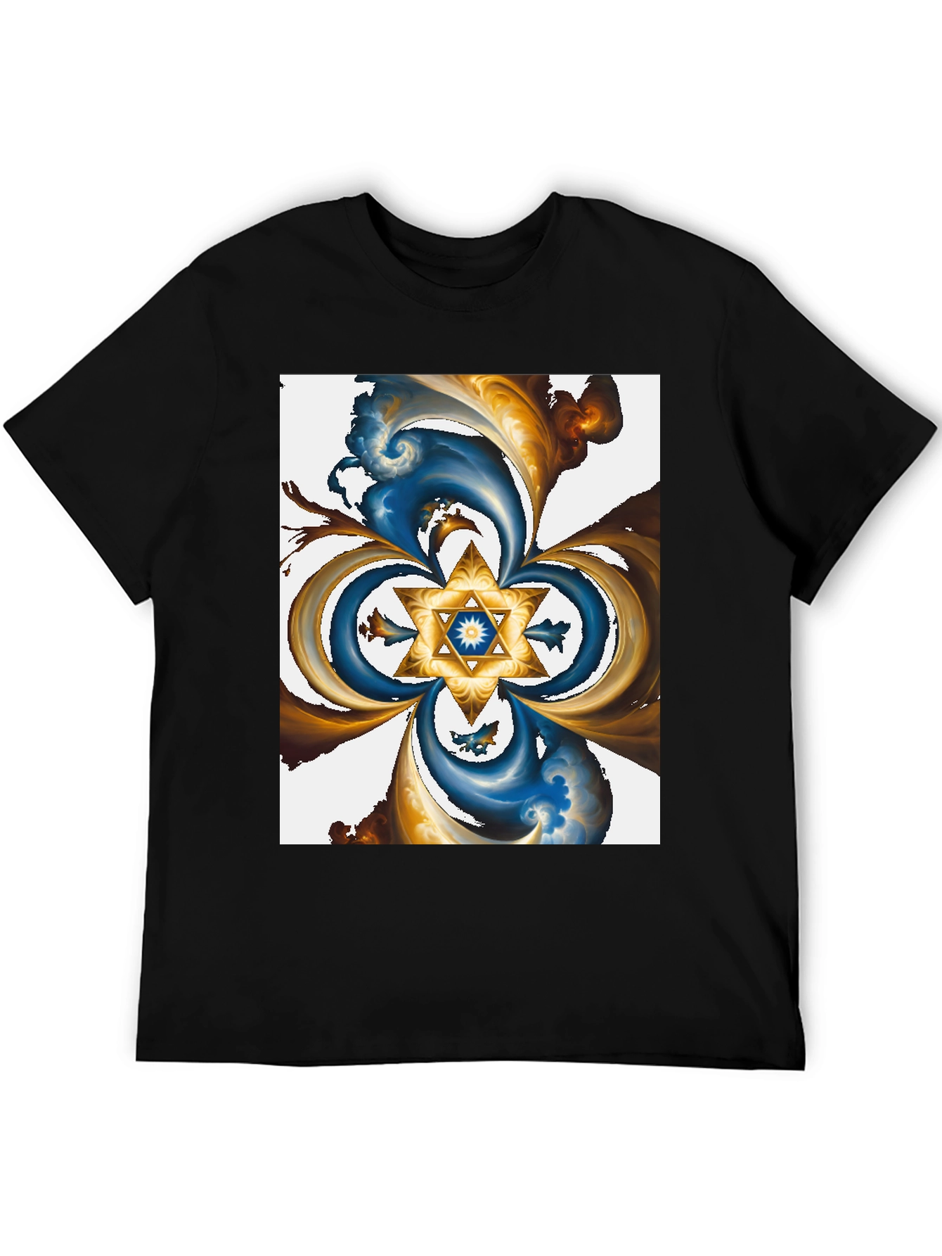 Abstract Star T-Shirt - Stylish Graphic Tee