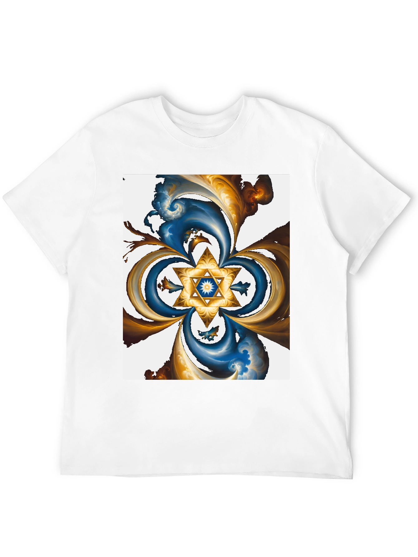 Abstract Star T-Shirt - Stylish Graphic Tee