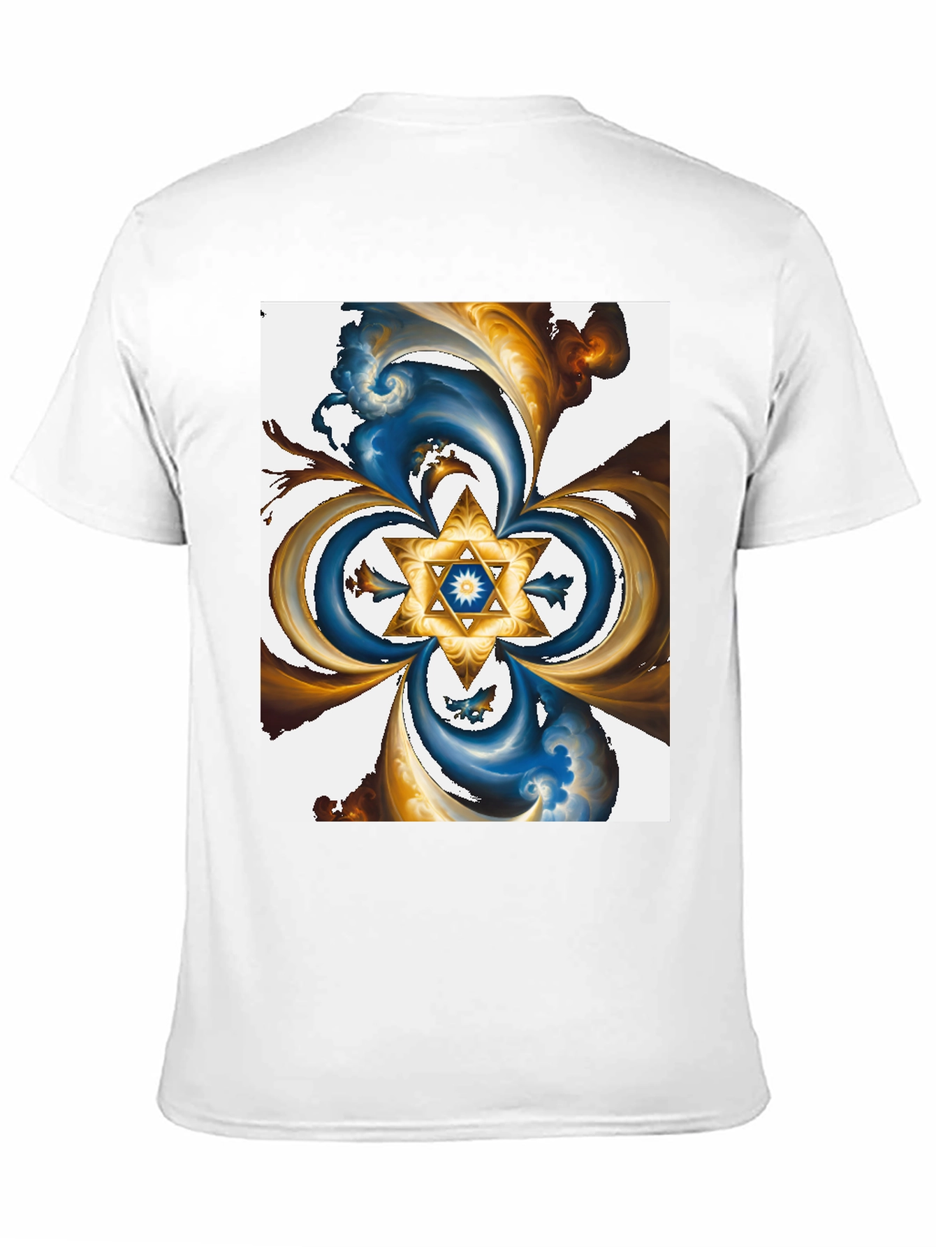 Abstract Star T-Shirt - Stylish Graphic Tee