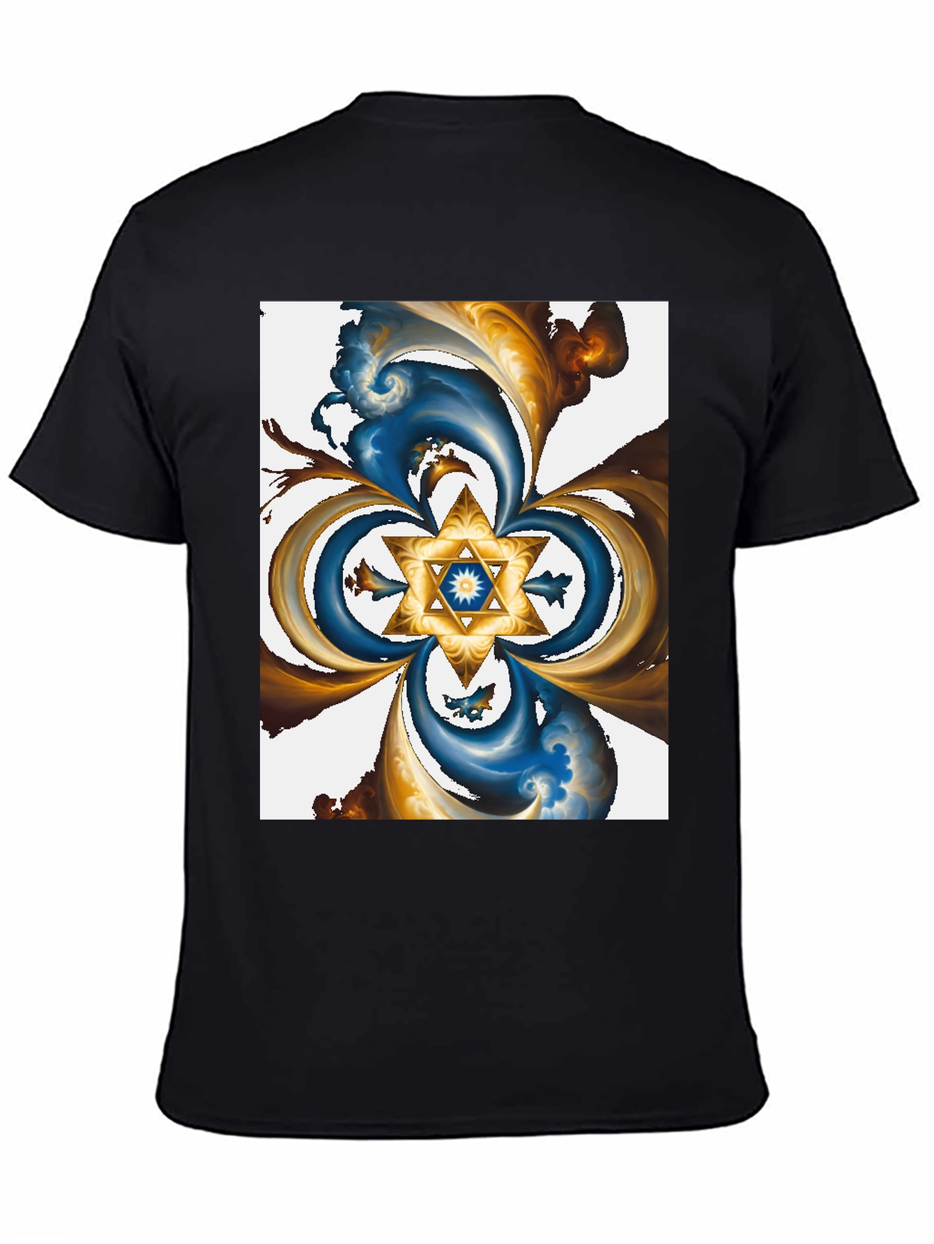 Abstract Star T-Shirt - Stylish Graphic Tee