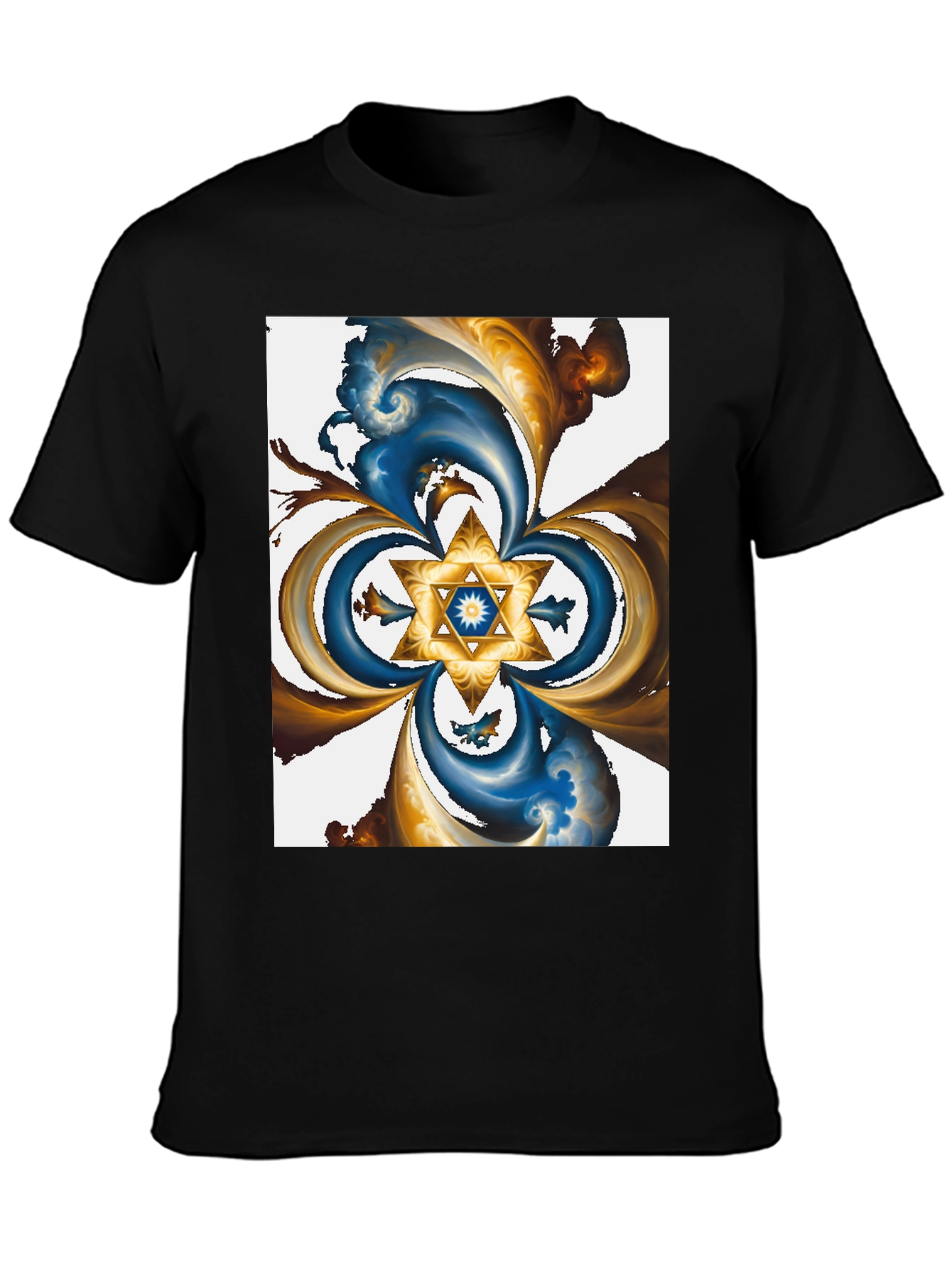 Abstract Star T-Shirt - Stylish Graphic Tee