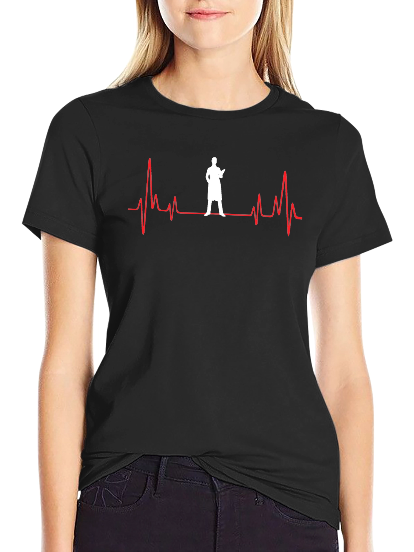 Scientist Heartbeat T-Shirt - Science Lover Tee