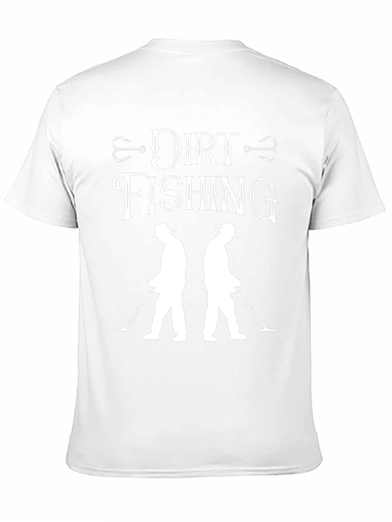 Dirt Fishing Graphic Tee - Metal Detecting Hobby Shirt