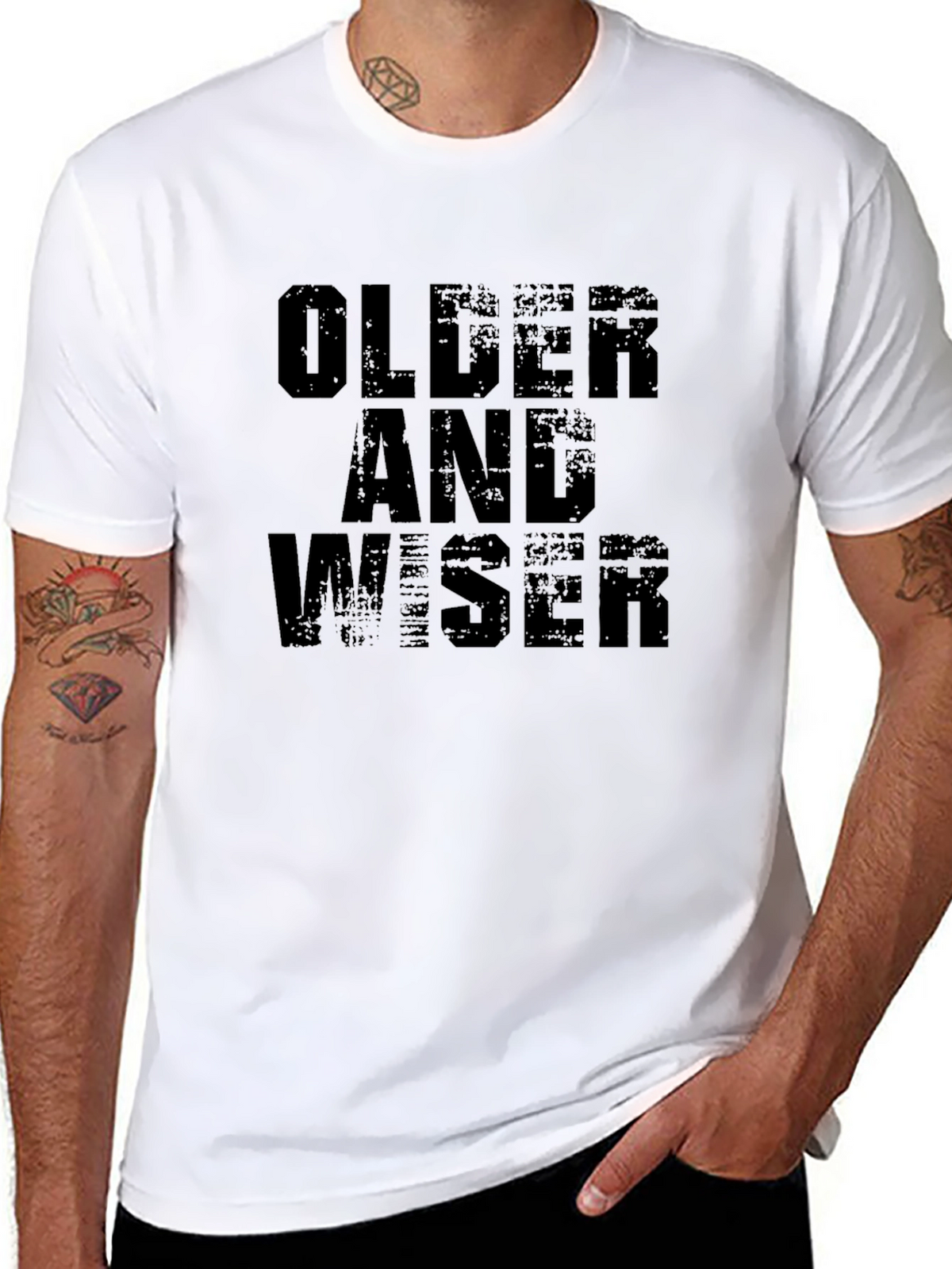 Older and Wiser Graphic T-Shirt
