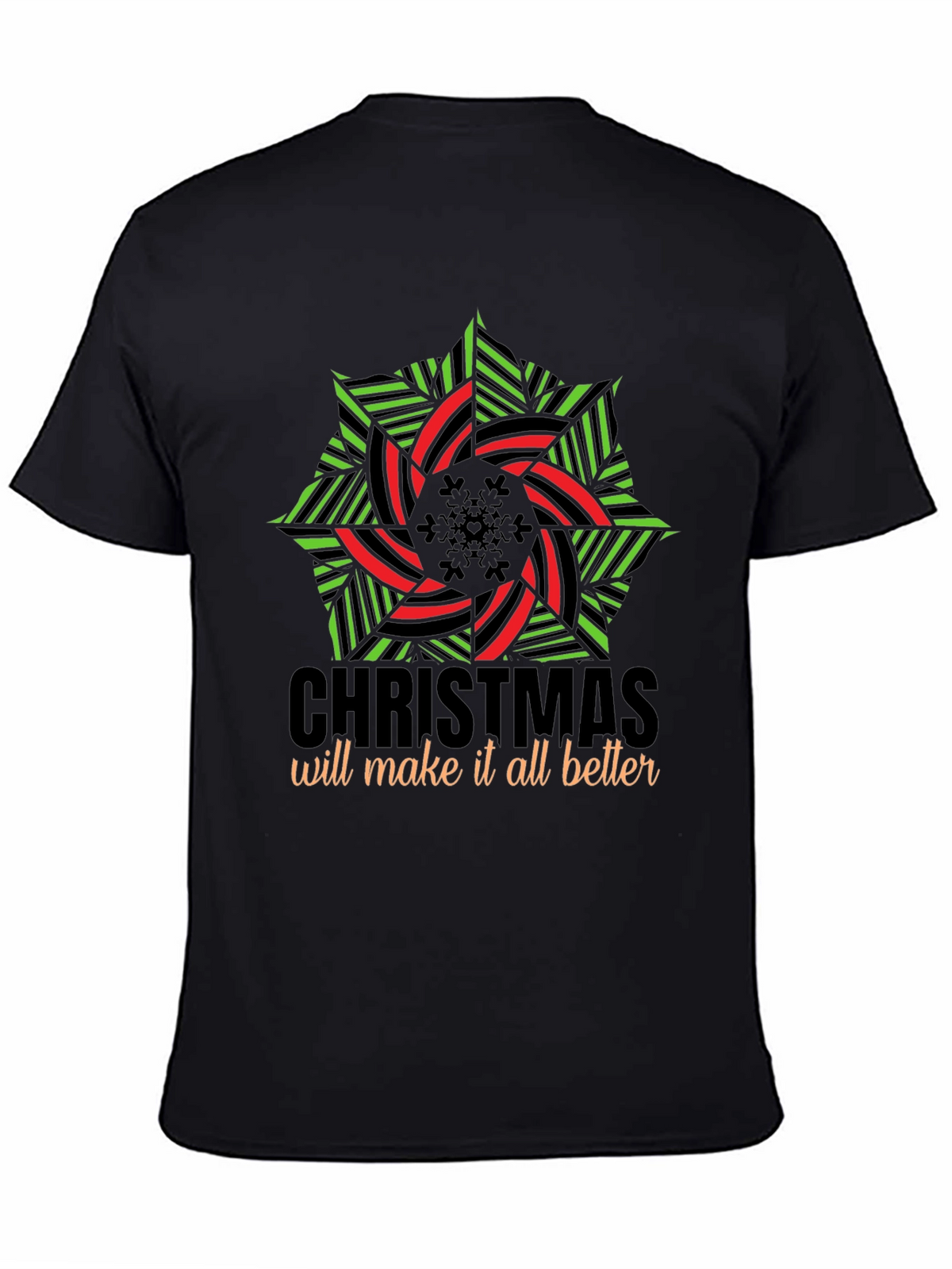 Festive Holiday Graphic T-Shirt