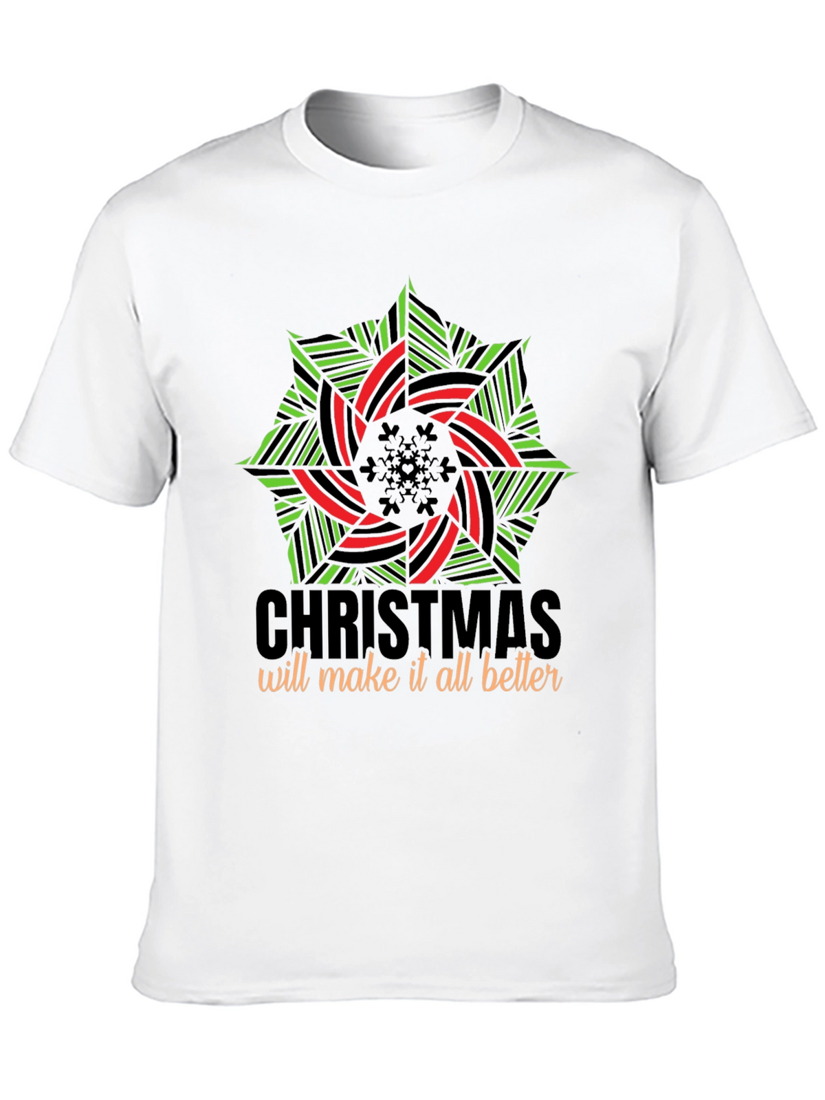Festive Holiday Graphic T-Shirt