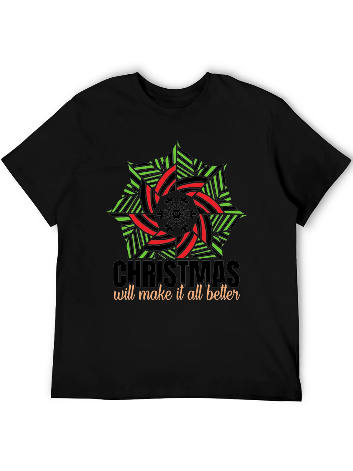 Festive Holiday Graphic T-Shirt
