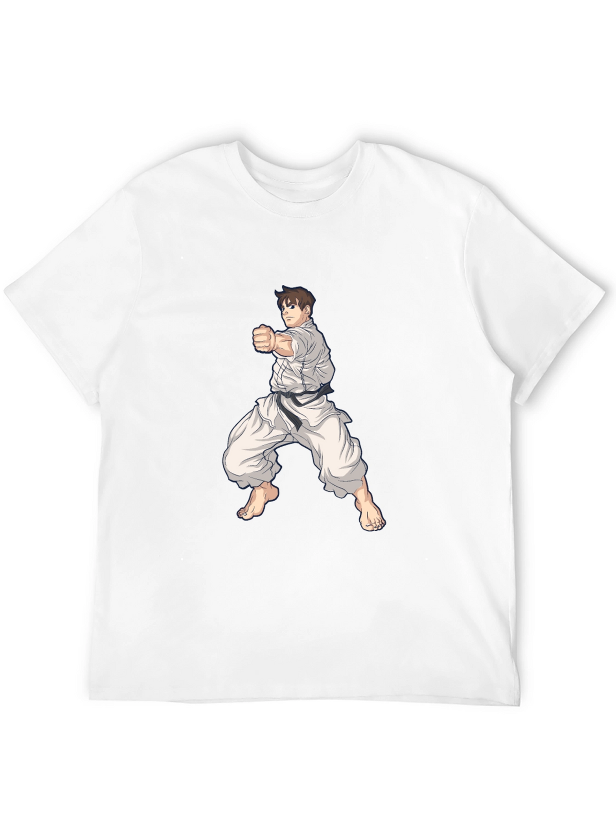 Karate Graphic Tee - Martial Arts Style Shirt