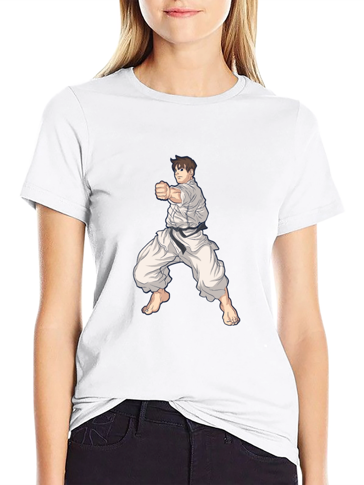 Karate Graphic Tee - Martial Arts Style Shirt