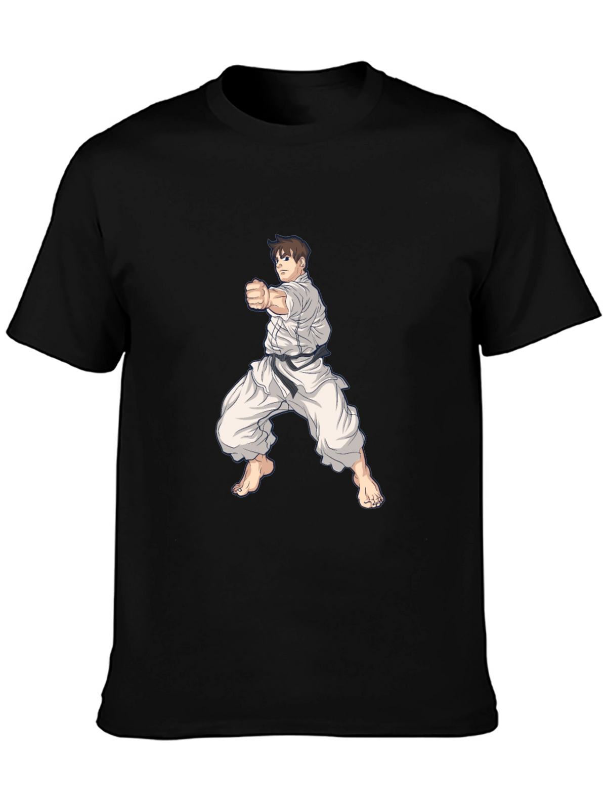 Karate Graphic Tee - Martial Arts Style Shirt