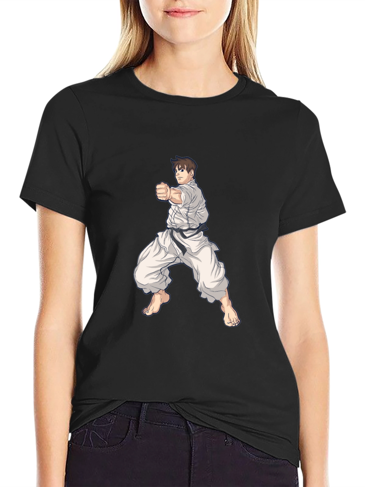 Karate Graphic Tee - Martial Arts Style Shirt