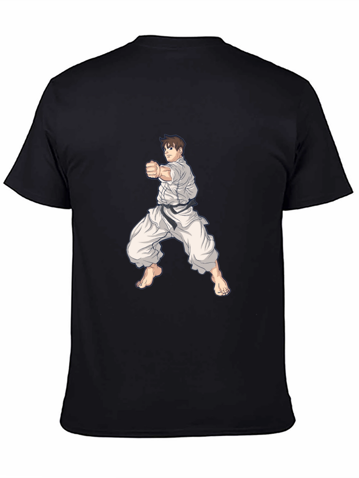 Karate Graphic Tee - Martial Arts Style Shirt