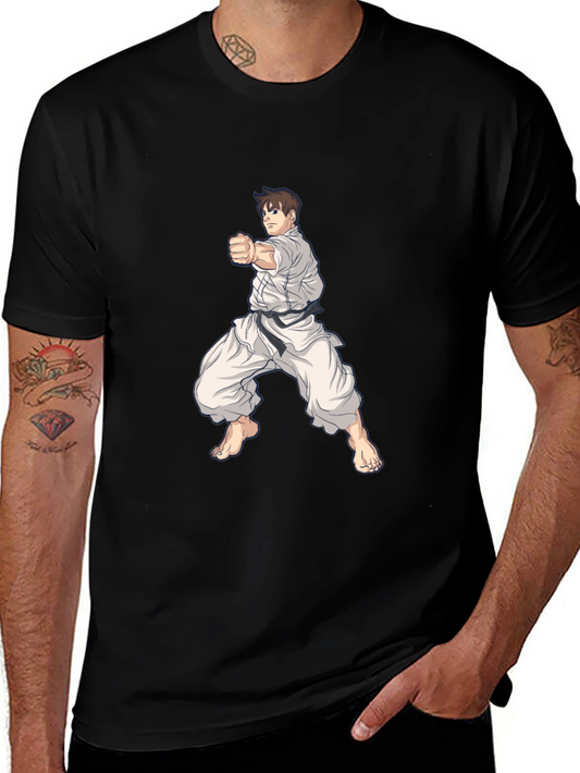 Karate Graphic Tee - Martial Arts Style Shirt