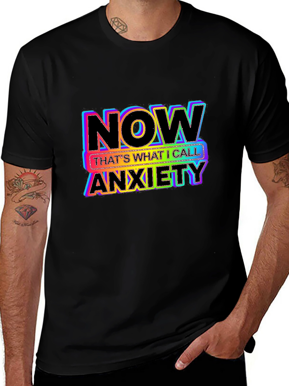 Now Thats What I Call Anxiety Graphic Tee