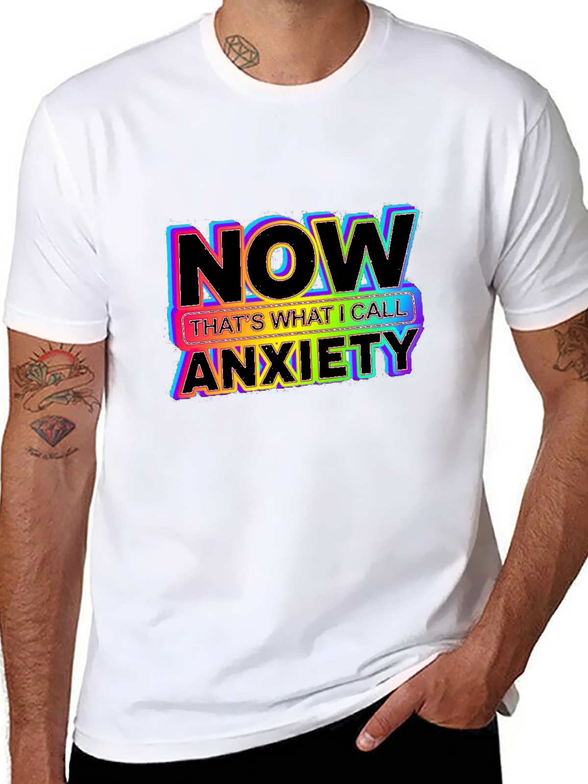 Now Thats What I Call Anxiety Graphic Tee