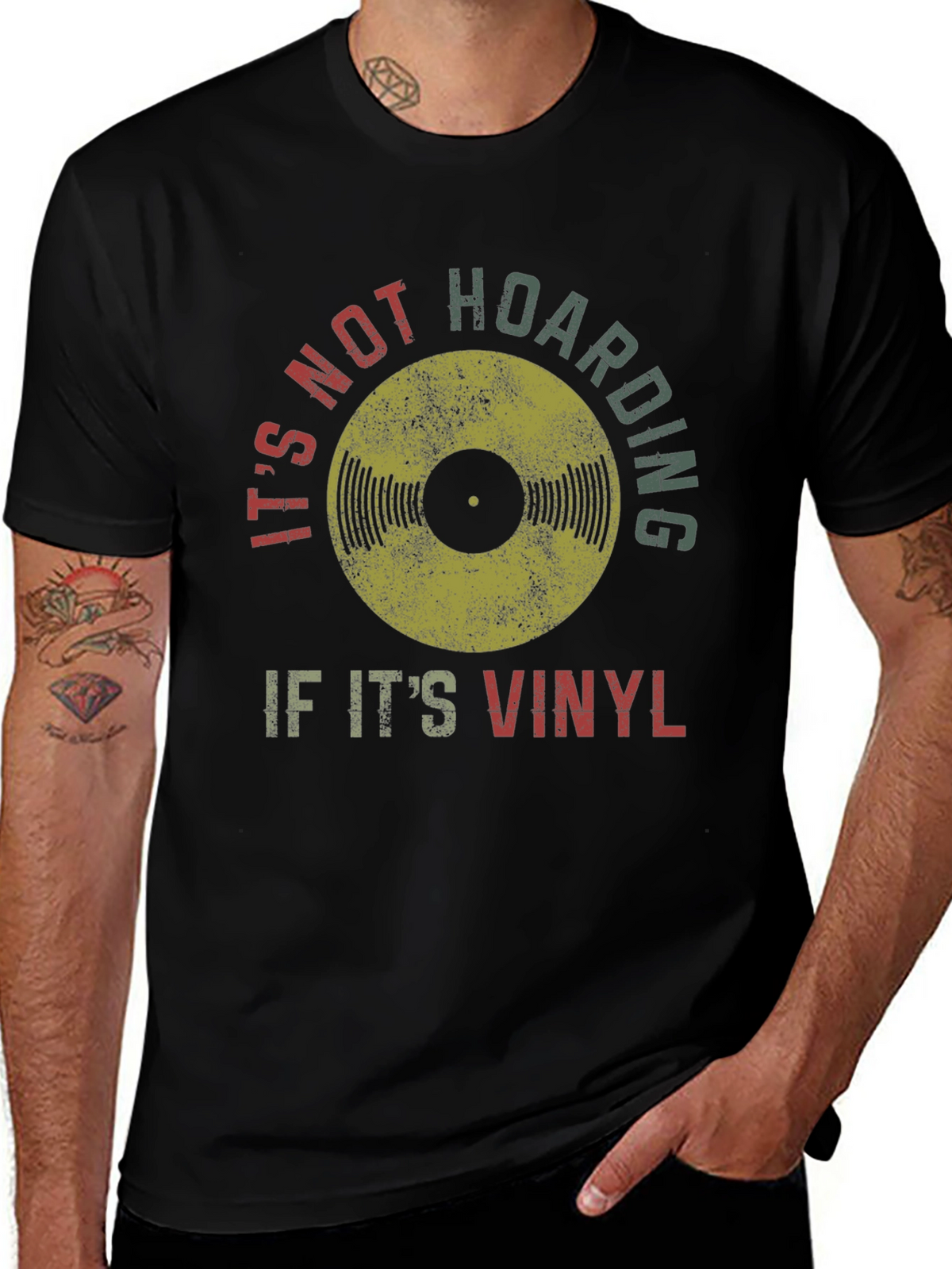 Its Not Hoarding if Its Vinyl T-Shirt