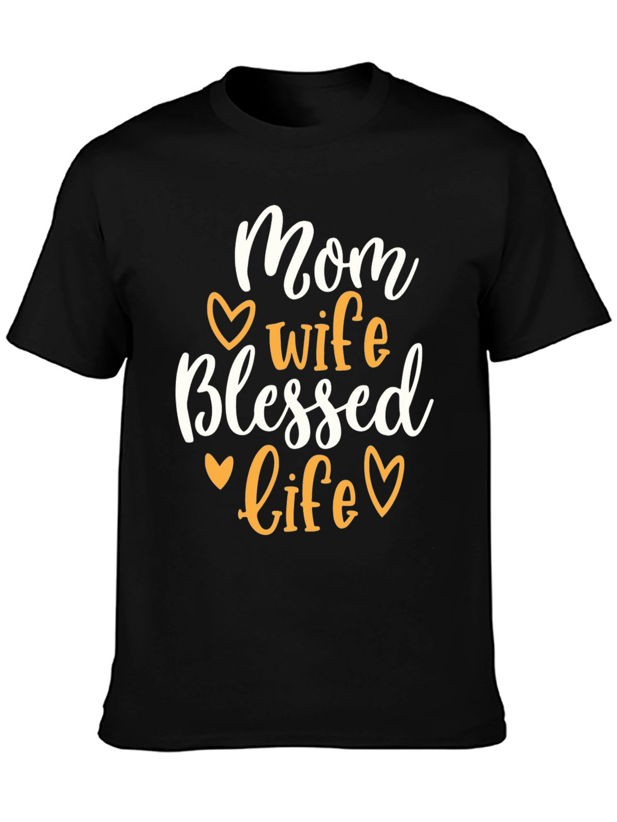 Mom Wife Blessed Life T-Shirt