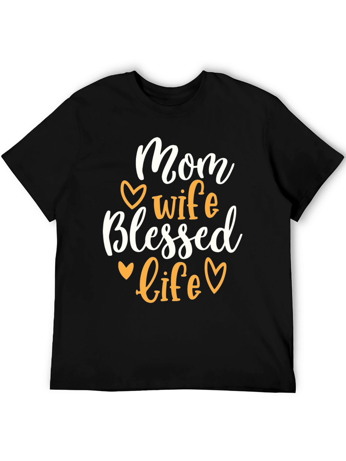 Mom Wife Blessed Life T-Shirt