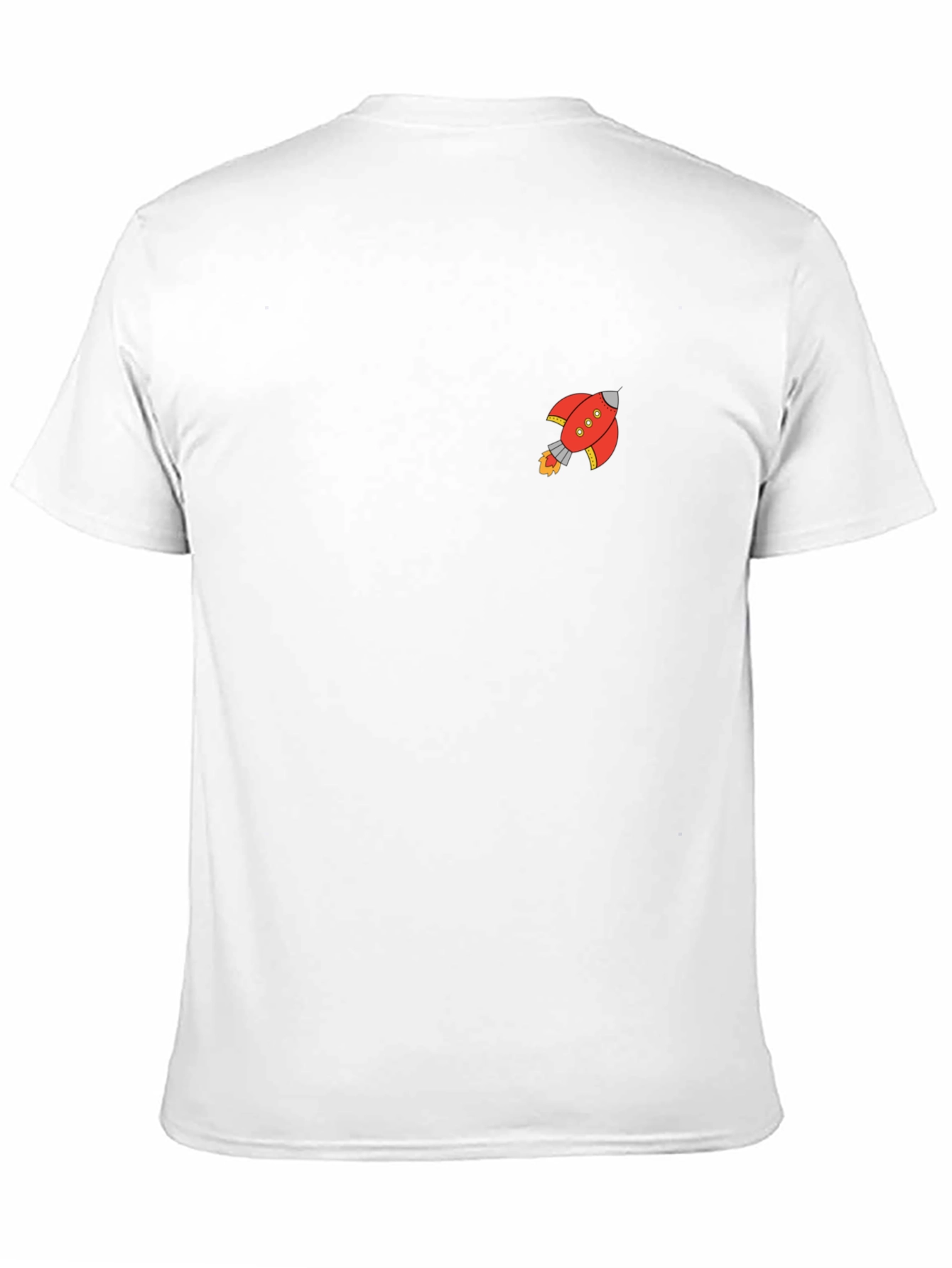 Rocket Graphic Black T-Shirt