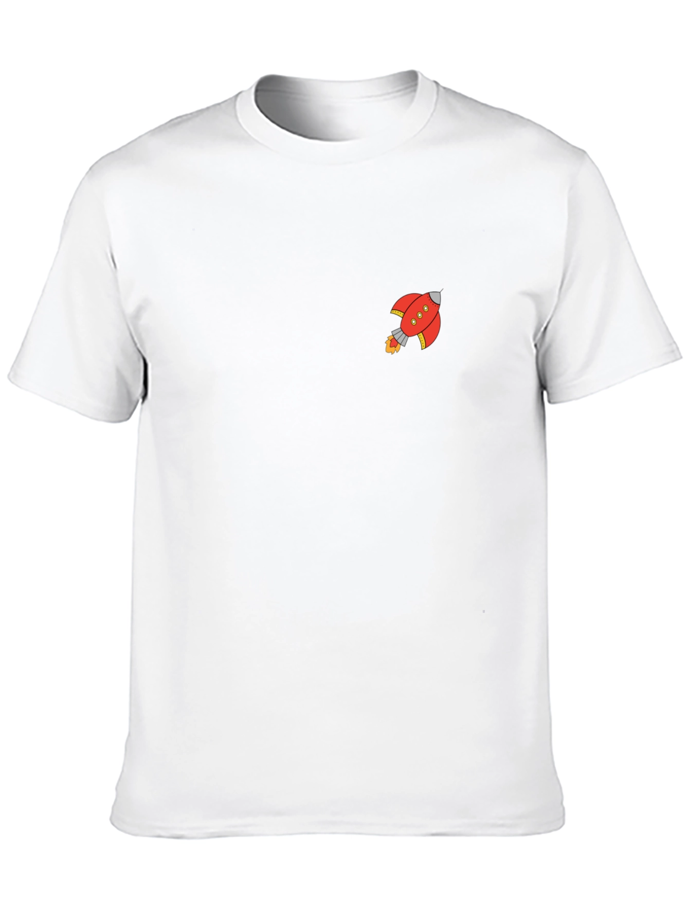 Rocket Graphic Black T-Shirt