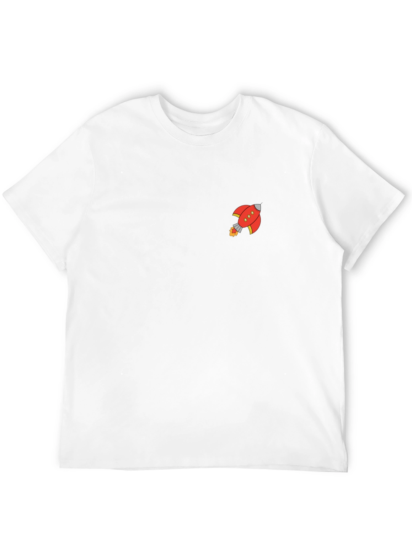 Rocket Graphic Black T-Shirt