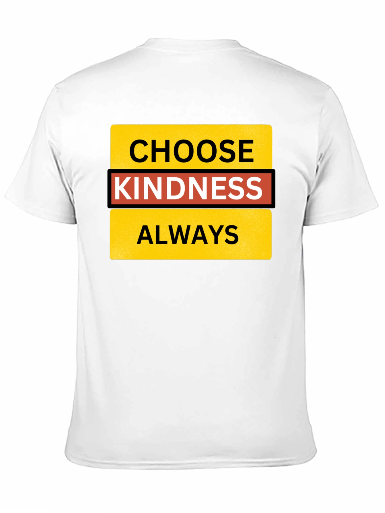 Choose Kindness Always Black T-Shirt