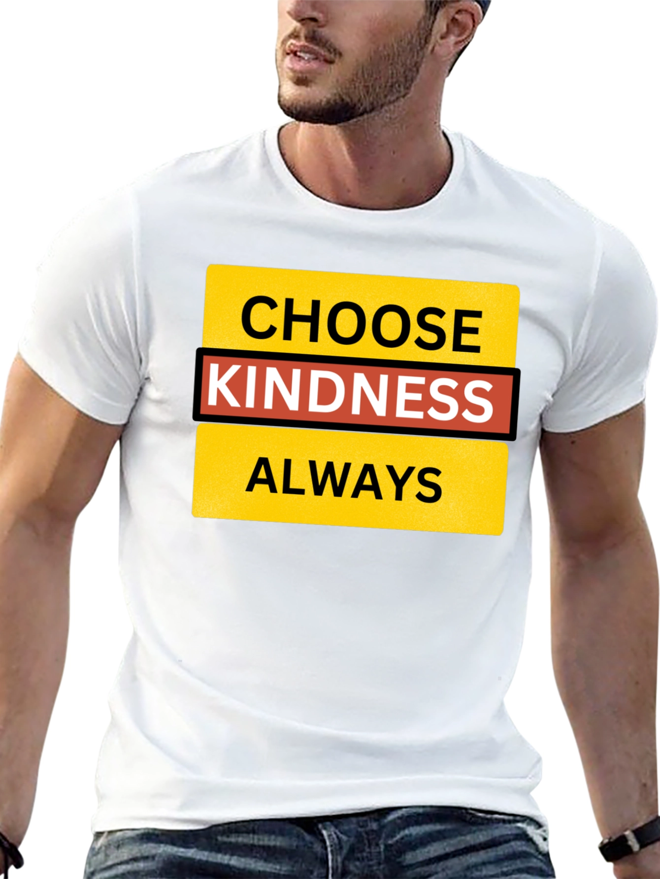Choose Kindness Always Black T-Shirt