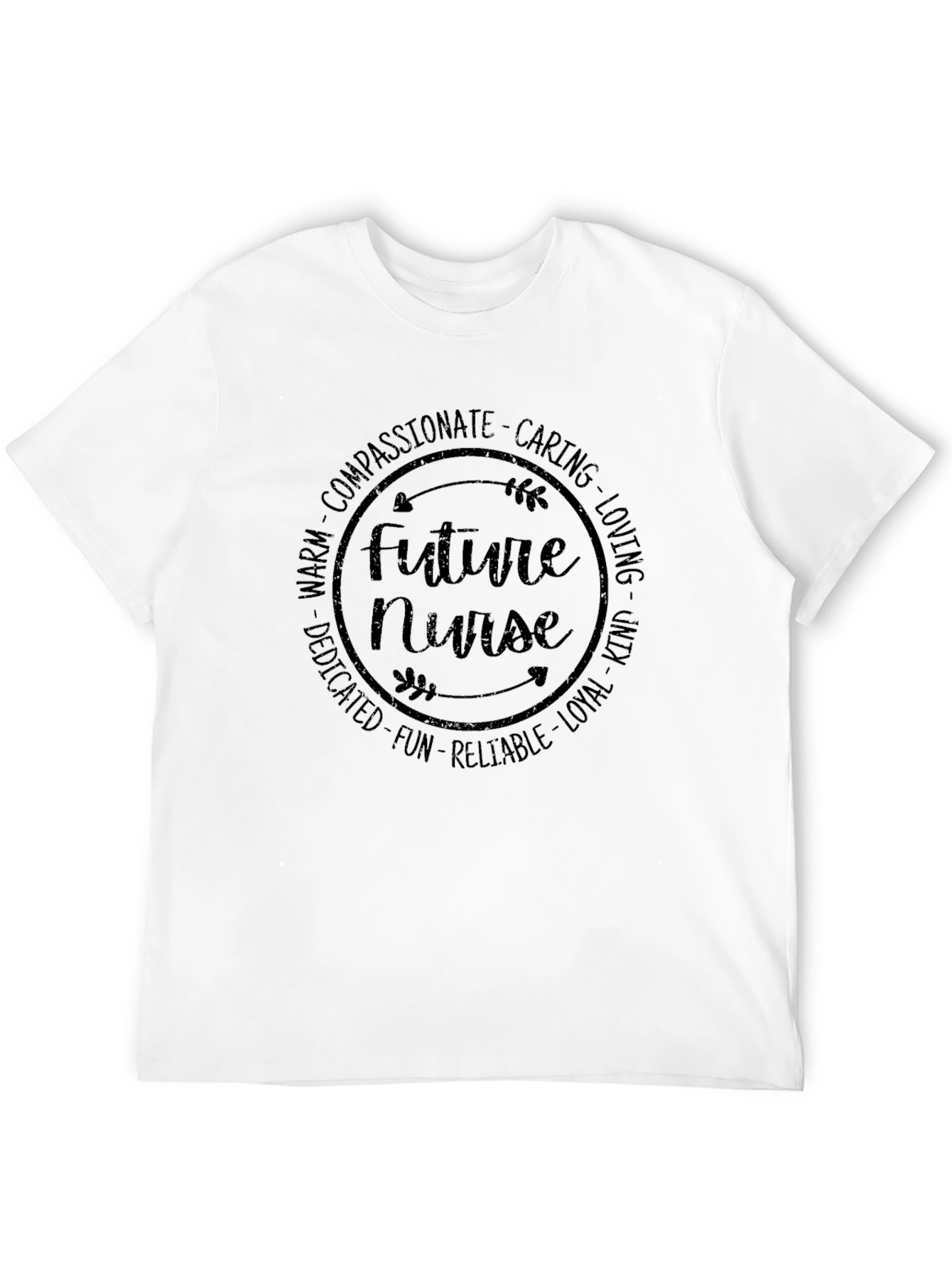 Future Nurse Black T-Shirt