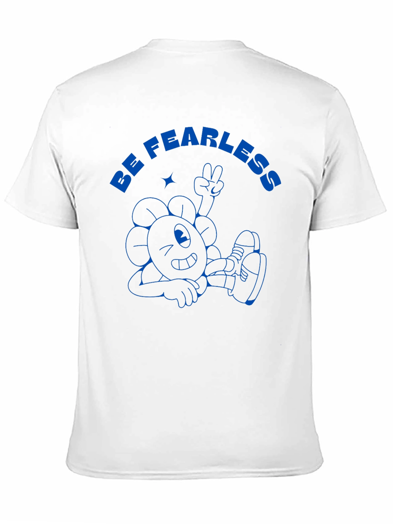 Be Fearless Black Graphic Tee