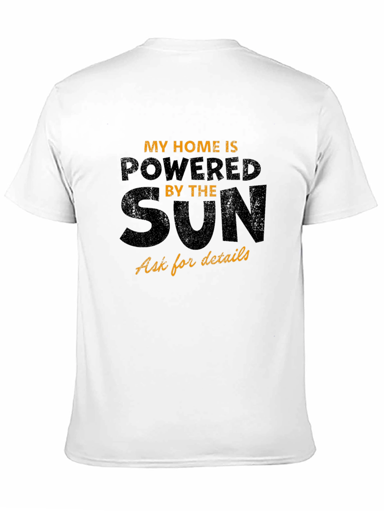 Solar Powered T-Shirt - Eco Friendly Apparel