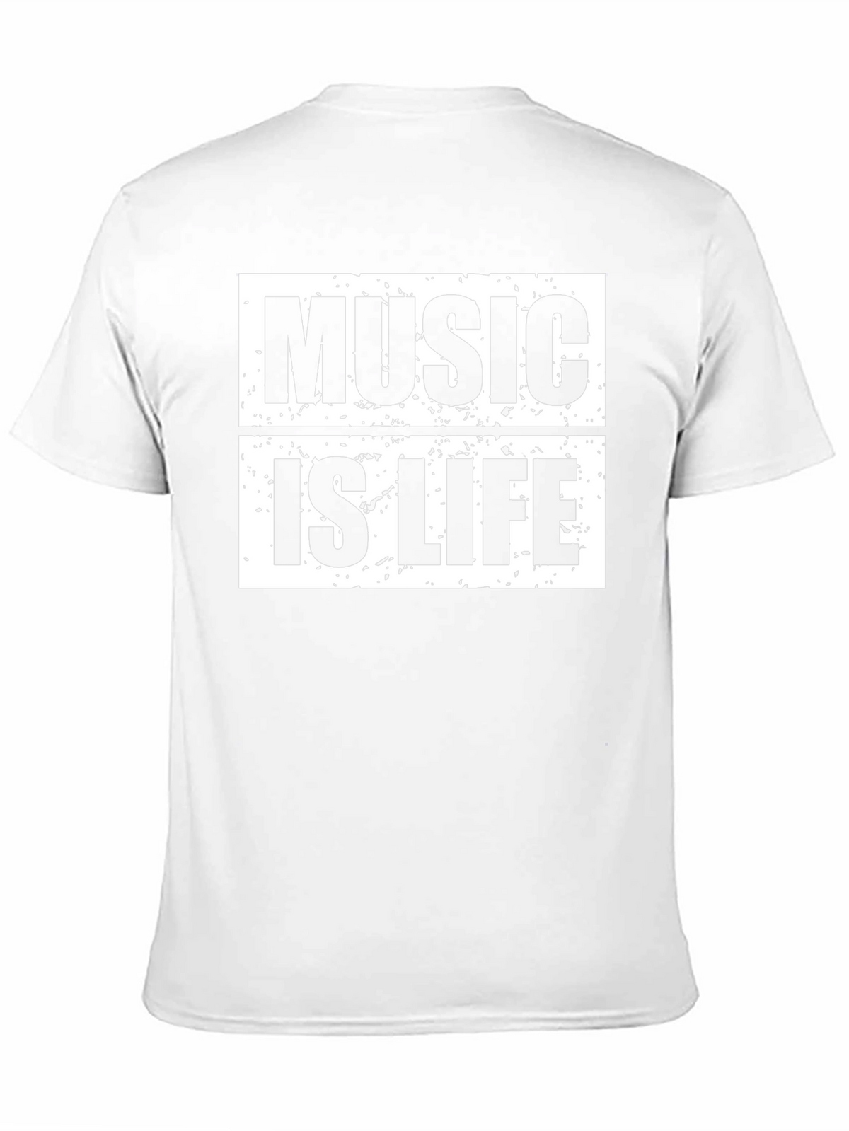 Music is Life Graphic T-Shirt