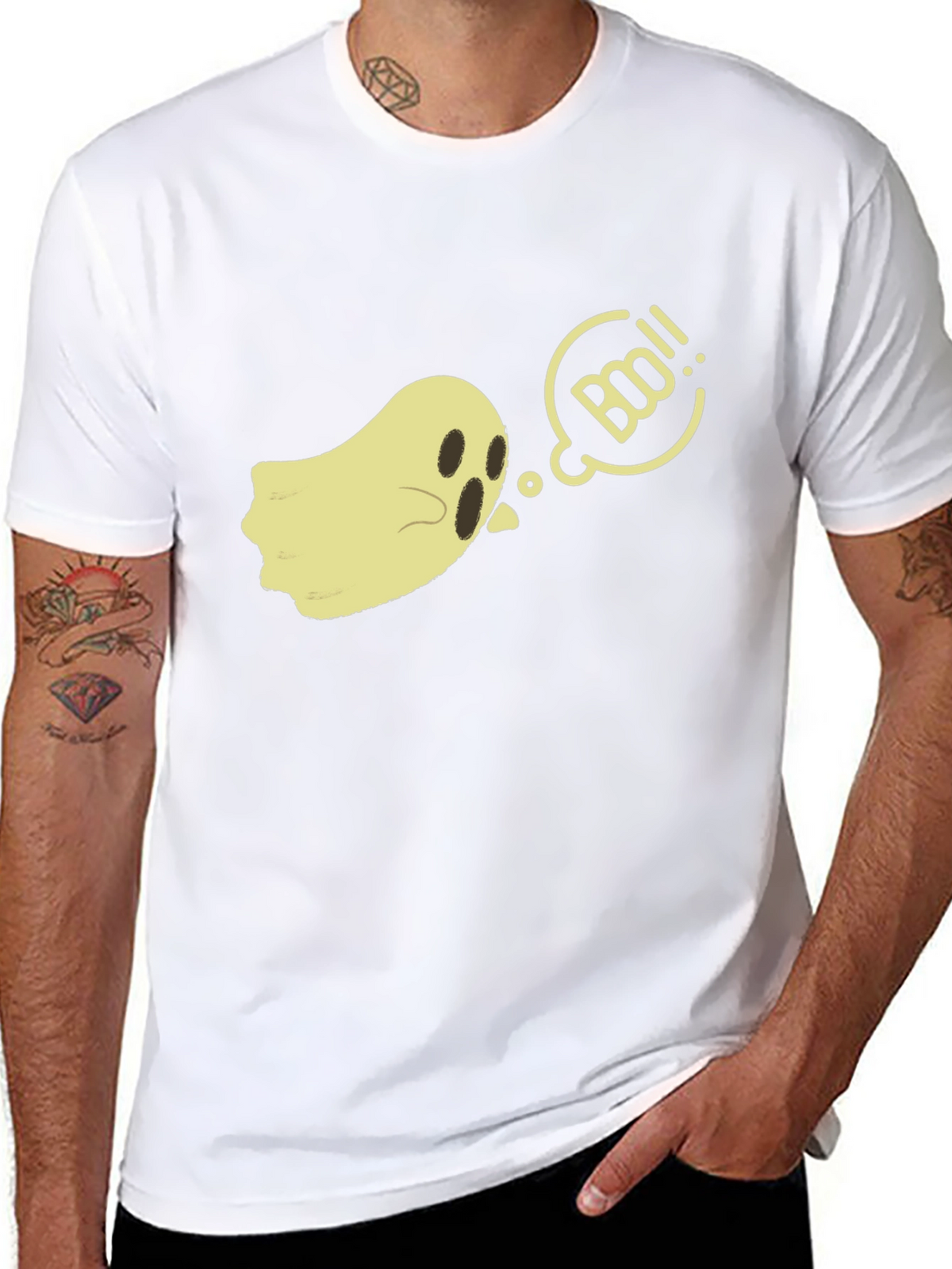Boo! Ghost Graphic T-Shirt