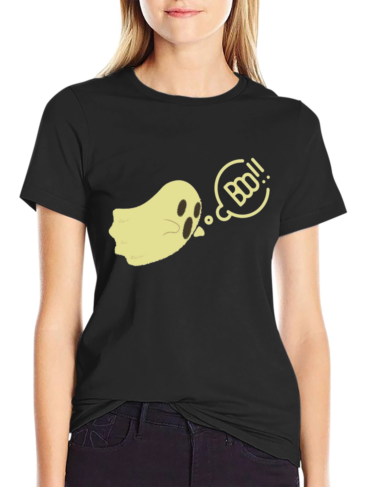 Boo! Ghost Graphic T-Shirt