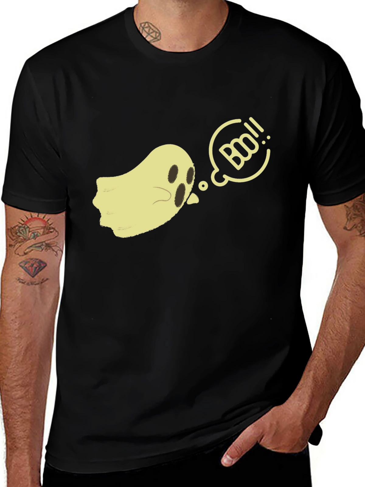 Boo! Ghost Graphic T-Shirt